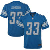 Image of Kerryon Johnson Detroit Lions Youth Game Jersey – Blue 2019