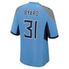 Image of Kevin Byard Tennessee Titans New Game Jersey – Light Blue 2019