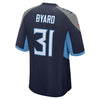 Image of Kevin Byard Tennessee Titans New Game Jersey – Navy 2019