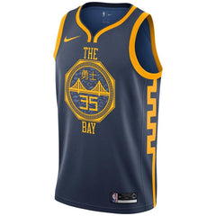 Kevin Durant Golden State Warriors City Edition Swingman Jersey – Navy 2019