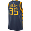 Image of Kevin Durant Golden State Warriors City Edition Swingman Jersey – Navy 2019