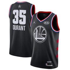 Kevin Durant Golden State Warriors Jordan Brand 2019 NBA All-Star Game Finished Swingman Jersey – Black 2019