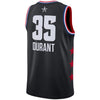 Image of Kevin Durant Golden State Warriors Jordan Brand 2019 NBA All-Star Game Finished Swingman Jersey – Black 2019