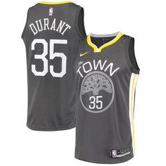 Kevin Durant Golden State Warriors Swingman Jersey Black - Statement Edition 2019