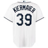 Image of Kevin Kiermaier Tampa Bay Rays Majestic Official Cool Base Player Jersey - White 2019