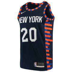 Kevin Knox New York Knicks City Edition Swingman Jersey – Navy 2019