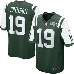Keyshawn Johnson New York Jets Retired Player Game Jersey - Green 2019