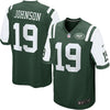 Image of Keyshawn Johnson New York Jets Retired Player Game Jersey - Green 2019