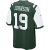 Image of Keyshawn Johnson New York Jets Retired Player Game Jersey - Green 2019