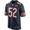 Image of Khalil Mack Chicago Bears 100th Season Game Jersey – Navy 2019