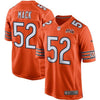 Image of Khalil Mack Chicago Bears 100th Season Game Jersey – Orange 2019