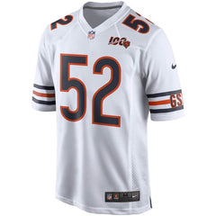 Khalil Mack Chicago Bears 100th Season Game Jersey – White 2019