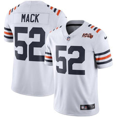 Khalil Mack Chicago Bears 2019 100th Season Alternate Classic Limited Jersey - White 2019