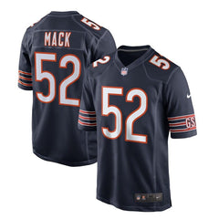 Khalil Mack Chicago Bears Game Jersey – Navy 2019