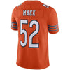 Image of Khalil Mack Chicago Bears Vapor Limited Jersey – Orange 2019