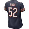 Image of Khalil Mack Chicago Bears Women's 100th Season Game Jersey – Navy 2019