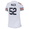 Image of Khalil Mack Chicago Bears Women's 2019 100th Season Alternate Classic Game Jersey - White 2019