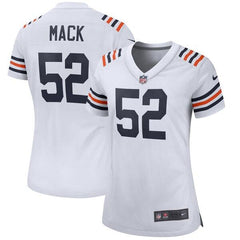 Khalil Mack Chicago Bears Women's 2019 Alternate Classic Game Jersey – White 2019