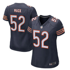 Khalil Mack Chicago Bears Women's Game Jersey – Navy 2019