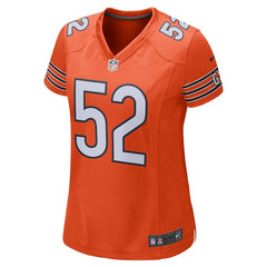 Khalil Mack Chicago Bears Women's Game Jersey – Orange 2019