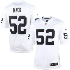 Khalil Mack Oakland Raiders Limited Jersey - White 2019