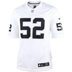 Khalil Mack Oakland Raiders Limited Jersey - White 2019