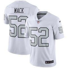Khalil Mack Oakland Raiders Vapor Untouchable Color Rush Limited Player Jersey - White 2019