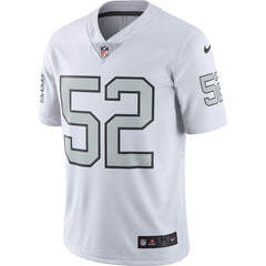 Khalil Mack Oakland Raiders Vapor Untouchable Color Rush Limited Player Jersey - White 2019