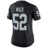 Image of Khalil Mack Oakland Raiders Women's Vapor Untouchable Limited Player Jersey - Black 2019