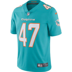 Kiko Alonso Miami Dolphins Vapor Untouchable Limited Jersey – Aqua 2019