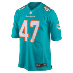 Kiko Alonso Miami Dolphins Youth New Game Jersey – Aqua 2019
