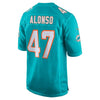 Image of Kiko Alonso Miami Dolphins Youth New Game Jersey – Aqua 2019