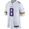 Image of Kirk Cousins Minnesota Vikings Game Jersey – White 2019