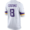 Image of Kirk Cousins Minnesota Vikings Game Jersey – White 2019