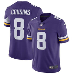 Kirk Cousins Minnesota Vikings Vapor Untouchable Limited Jersey – Purple 2019