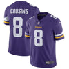Image of Kirk Cousins Minnesota Vikings Vapor Untouchable Limited Jersey – Purple 2019