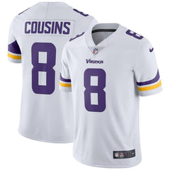 Kirk Cousins Minnesota Vikings Vapor Untouchable Limited Jersey – White 2019