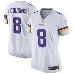 Kirk Cousins Minnesota Vikings Women's Game Jersey – White 2019