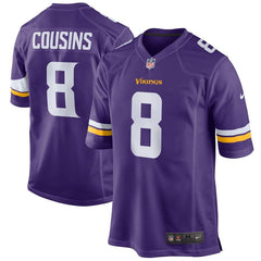 Kirk Cousins Minnesota Vikings Youth Game Jersey – Purple 2019