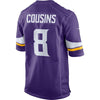 Image of Kirk Cousins Minnesota Vikings Youth Game Jersey – Purple 2019