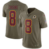 Image of Kirk Cousins Washington Redskins Salute to Service Limited Jersey - Olive 2019