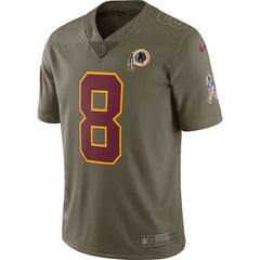 Kirk Cousins Washington Redskins Salute to Service Limited Jersey - Olive 2019