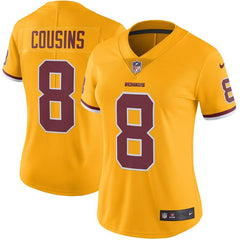 Kirk Cousins Washington Redskins Women's Color Rush Limited Jersey - Gold 2019