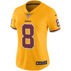 Kirk Cousins Washington Redskins Women's Color Rush Limited Jersey - Gold 2019