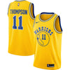 Image of Klay Thompson Golden State Warriors Hardwood Classics Swingman Jersey – Gold 2019