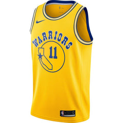Klay Thompson Golden State Warriors Hardwood Classics Swingman Jersey – Gold 2019