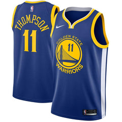 Klay Thompson Golden State Warriors Swingman Jersey Royal - Icon Edition 2019