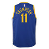Image of Klay Thompson Golden State Warriors Youth Swingman Jersey Blue - Icon Edition 2019