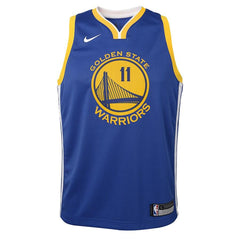 Klay Thompson Golden State Warriors Youth Swingman Jersey Blue - Icon Edition 2019