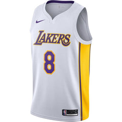 Kobe Bryant Los Angeles Lakers Swingman Jersey White – Association Edition 2019
